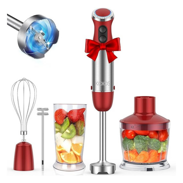 Koios 1000W 5-In-1 12-Speed Hand Immersion Blender