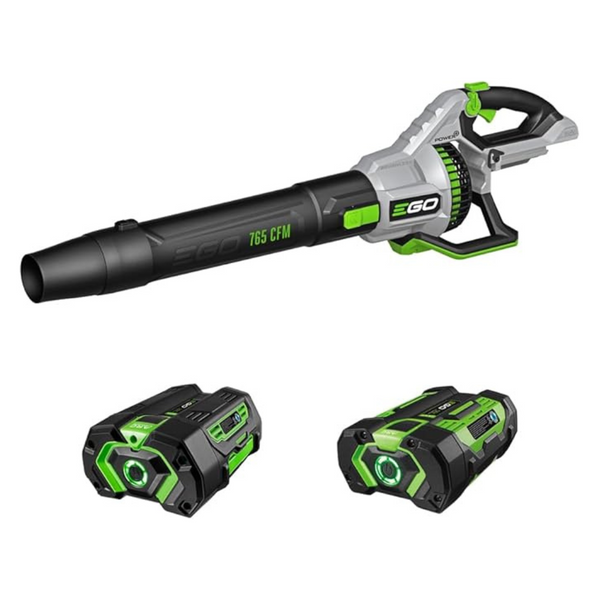 EGO Power+ 56V Brushless Cordless Leaf Blower With 5.0Ah & 2.5Ah Battery + Charger