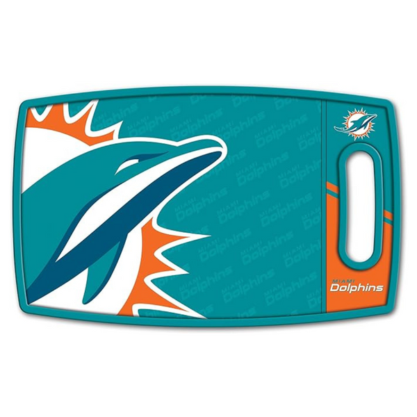 YouTheFan NFL Miami Dolphins Logo Series Cutting Board (Various)