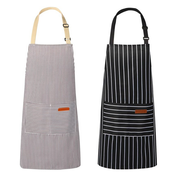 2 Pack Unisex Adjustable Kitchen Aprons