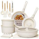 21-Piece Astercook Non Stick Pots & Pans Ceramic Cookware Set