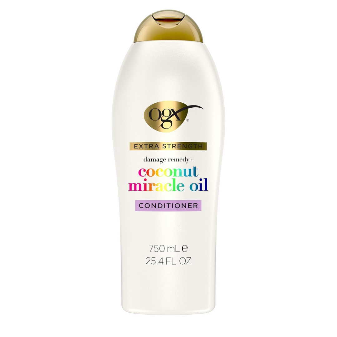 25.4 Fl Oz Extra Strength Damage Remedy + Coconut Miracle Oil Conditioner