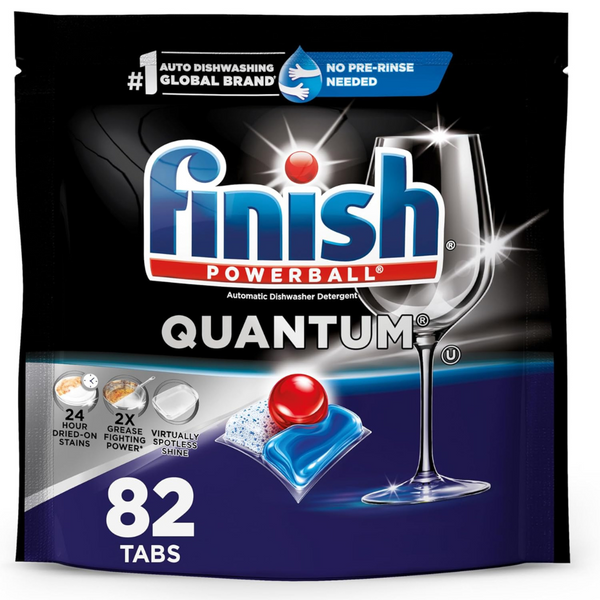 82-Count Finish Powerball Quantum Dishwasher Detergent Tablets