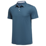 Men's Moisture Wicking Dry Fit Polo Golf Shirts (2 Colors)