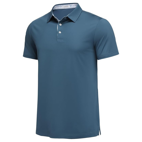 Men's Moisture Wicking Dry Fit Polo Golf Shirts (2 Colors)