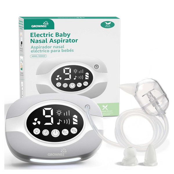 Hospital-Grade Nasal Aspirator With Night Light For Babies