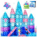 102-Piece Soyee Diamond Magnetic Princess Castle Building Blocks Set