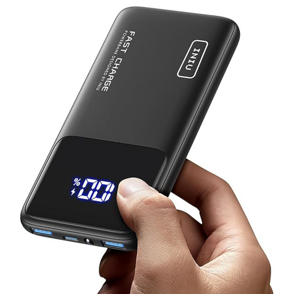 10000mAh INIU 22.5W PD 3.0 QC4+ USB-C Portable Power Bank