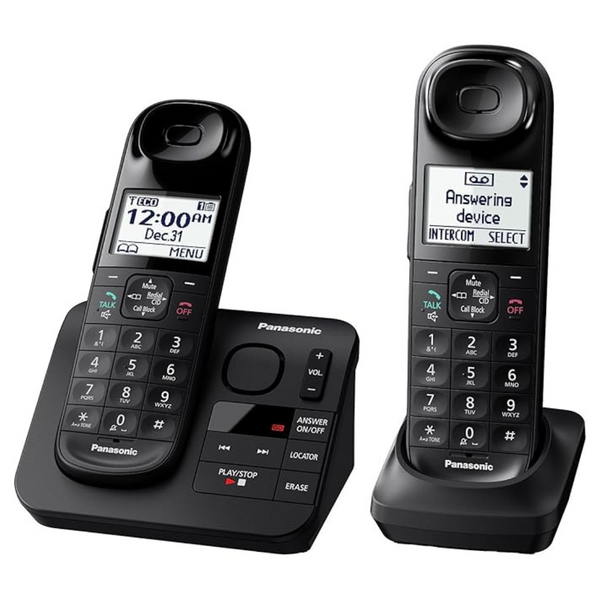 Panasonic KX-TGL432B Dect_6.0 2-Handset Landline Telephone