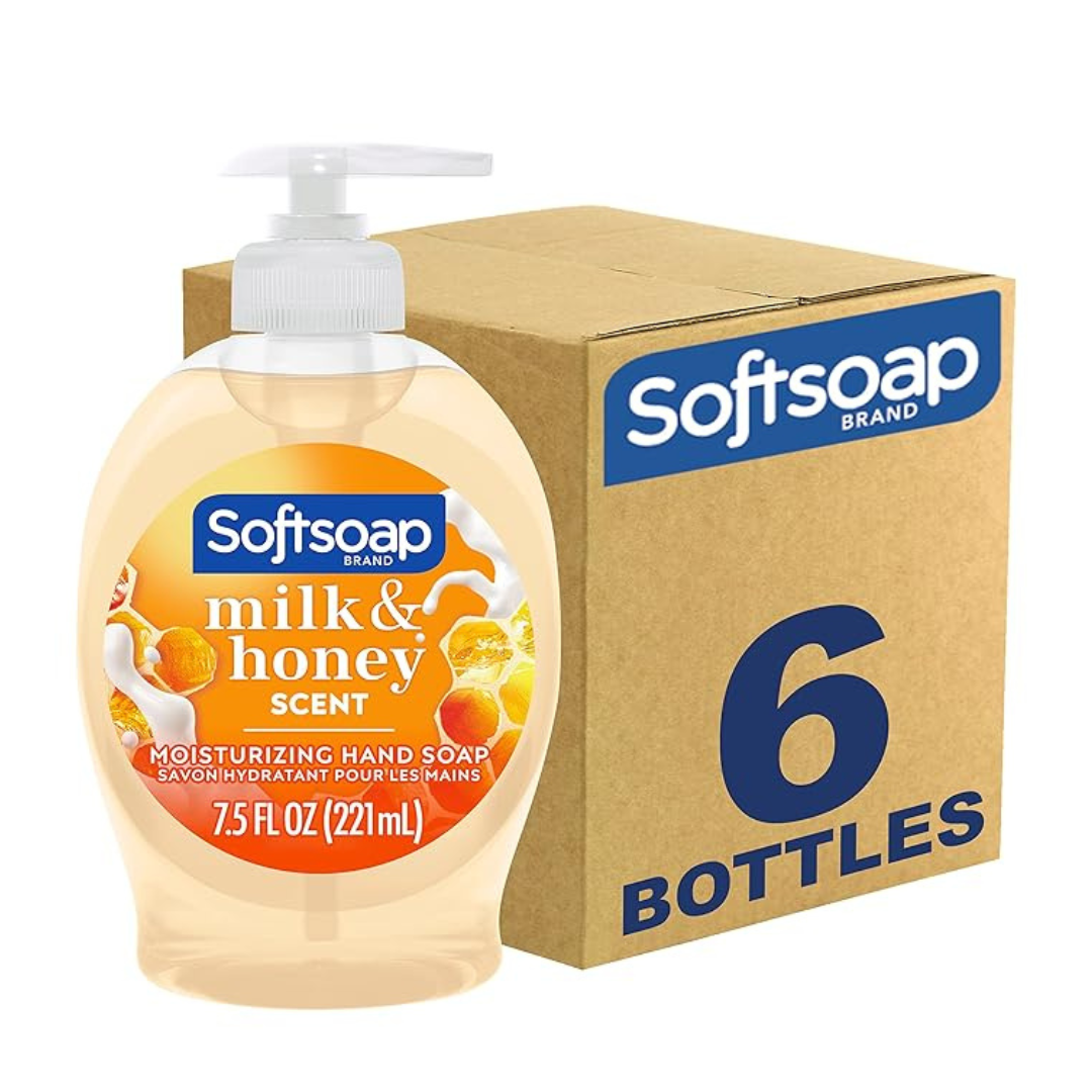 6-Pack 7.5-Oz Softsoap Moisturizing Liquid Hand Soap