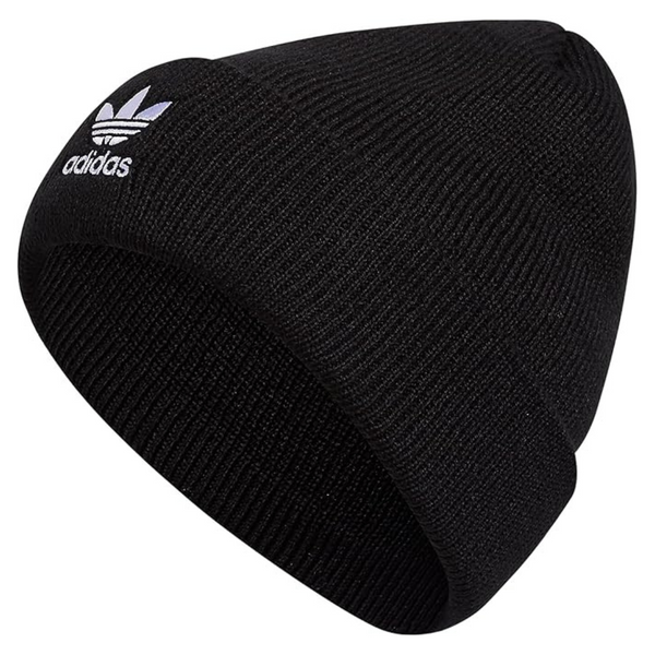 adidas Originals Women's Trefoil Beanie (Black/White 2)