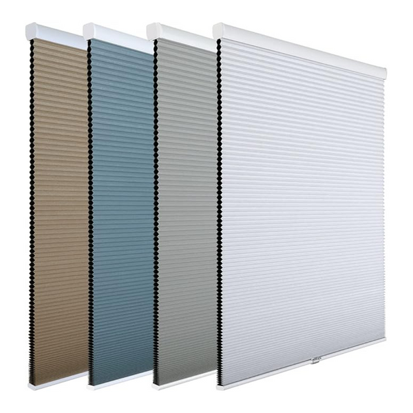 Homebox 25" x 72" Cordless 100% Blackout Cellular Shades