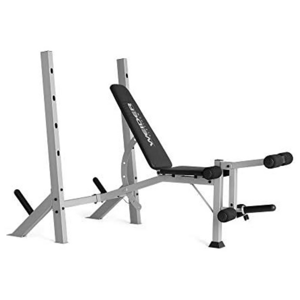 Weider Platinum Olympic Weight Bench And Rack