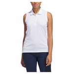 Adidas Women's Ultimate365 Solid Sleeveless Polo Shirt