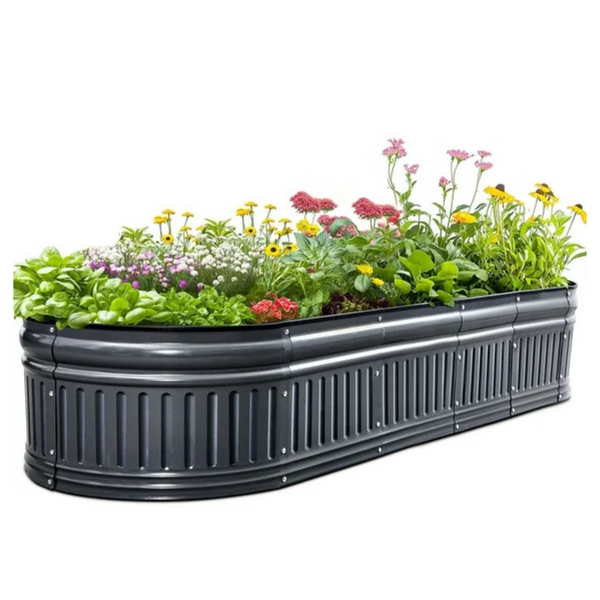 King Bird 6ft x 2ft x 1ft Raised Garden Bed Kit