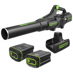 Greenworks 82V Commercial Brushless Cordless Leaf Blower + 2 x 4Ah Batteries & Charger