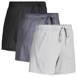 3-Pack Women's Dry Fit Casual Lounge Athletic Running Shorts