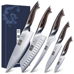5-Piece Hoshanho Professional Ultra Sharp Stainless Steel Knife Sets