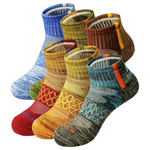 6-Pair Bioaum Cotton Quarter Atheltic Socks