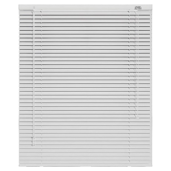 1" Cordless Metal Slat Aluminum Mini Blinds