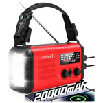 Emergency Solar Hand Crank Weather Radio