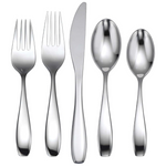65-Piece Oneida T532065Ca Stafford Mirror Fine Flatware Set