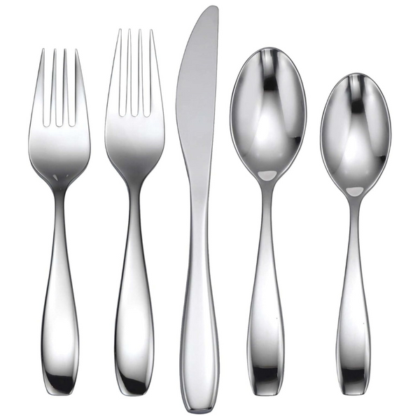 65-Piece Oneida T532065Ca Stafford Mirror Fine Flatware Set