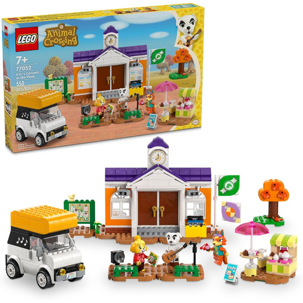 550-Piece LEGO Animal Crossing K.K.'s Concert In The Plaza Building Toys Set