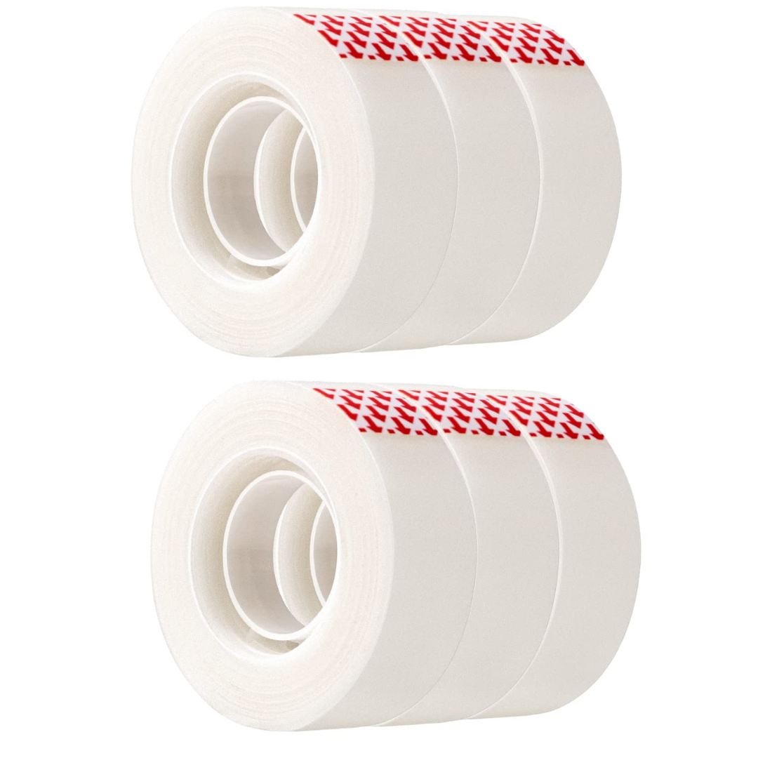 6-Pack Amazon Basics Matte-Finish Tape (3/4" x 27.8 yds)