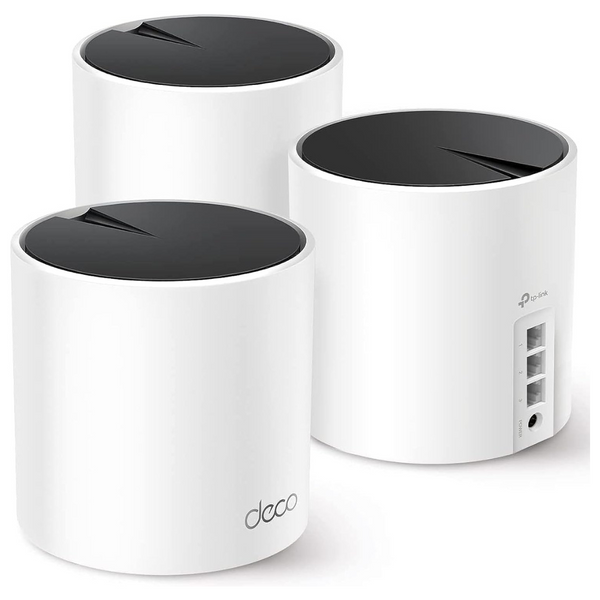 3-Pack TP-Link Deco X55 AX3000 WiFi 6 Gigabit Mesh System