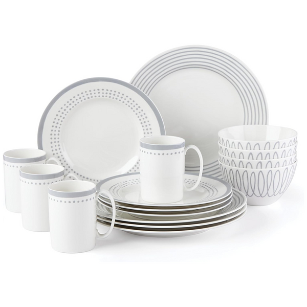 Kate Spade New York Charlotte Street East 16-Piece Dinnerware Set