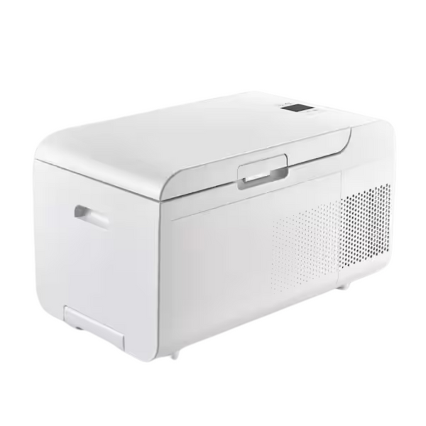 0.7 cu. ft. 110V Manual Defrost Portable Rolling Fridge-Freezer