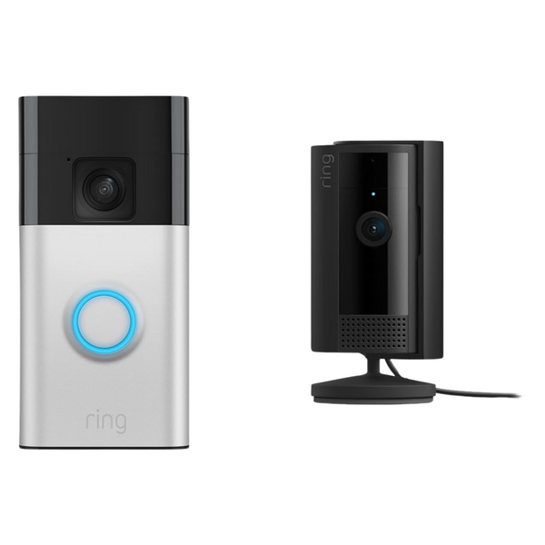 Ring Battery Video Doorbell With Ring Indoor Cam 2nd Gen