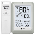 U UNNI Wireless Weather Station Monitor With 330ft Sensor Range