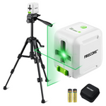 Firecore Green Cross Line Laser Level W/ Tripod