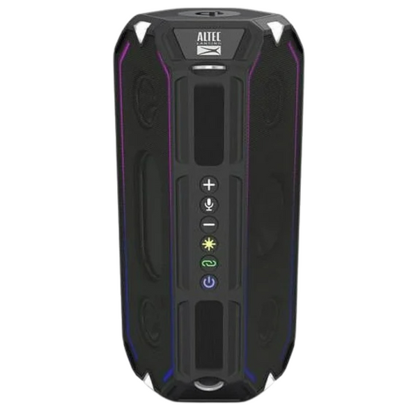 Altec Lansing HydraShock Waterproof Bluetooth Speaker W/ LED Lights (2 Colors)