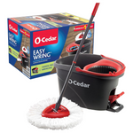 O-Cedar EasyWring Microfiber Spin Mop And Bucket