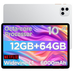 Callsky-Tab 10.1" 64GB Wi-Fi Tablet With WiFi 6 & Bluetooth 5.4 (White)