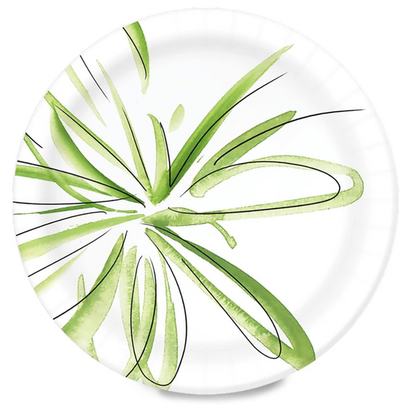 300-Count Amazon Basics 8 5/8" Disposable Everyday Paper Plates