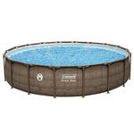 Coleman 18 Ft Metal Frame Above Ground Pool Set
