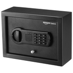 Amazon Basics Small Slim Desk Drawer Security Safe