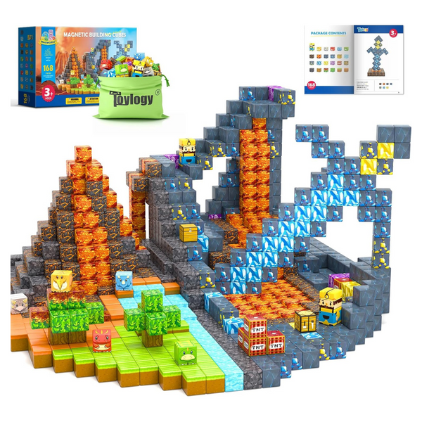 Toylogy 168 Pcs Magnetic Cubes
