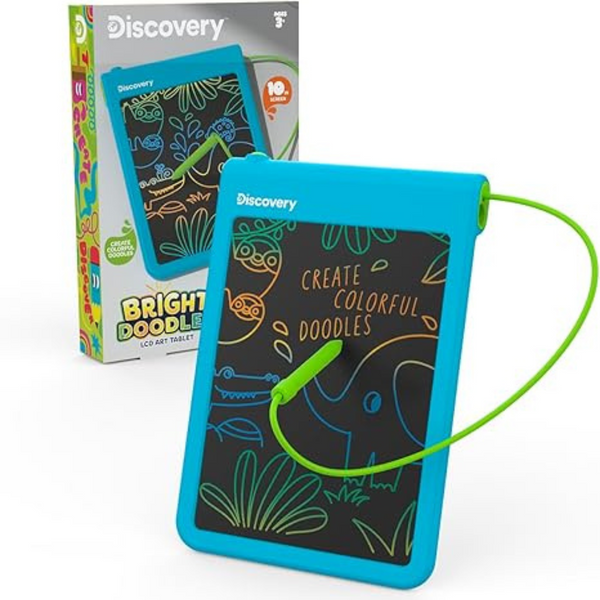 Discovery Bright Doodles LCD Art Tablet W/ Tethered Stylus