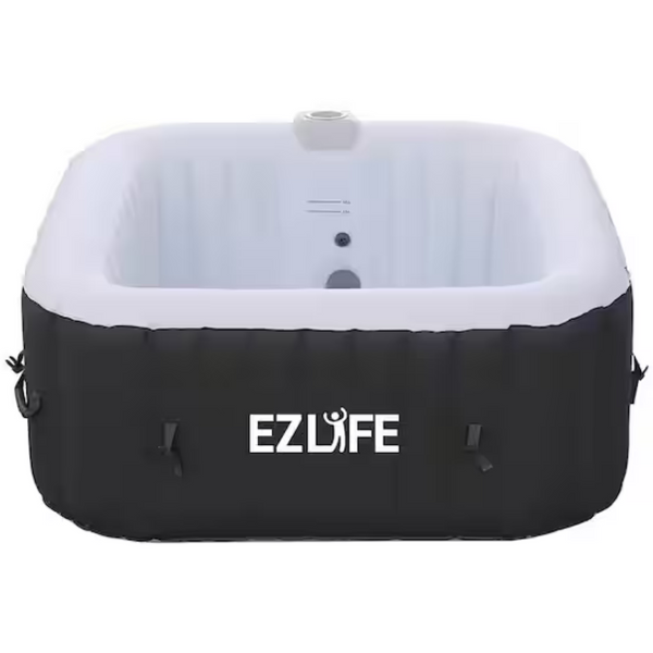 EZLIFE 6 Person 130 Aqua Jets 110-Volt Inflatable Hot Tub Spa