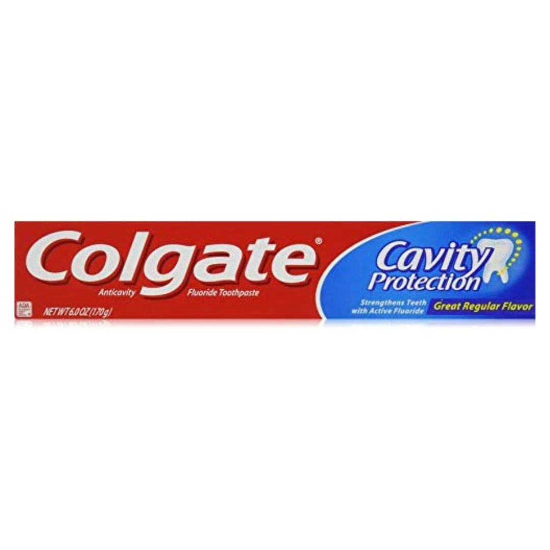 Colgate Cavity Protection Regular Fluoride Toothpaste, 6 Oz