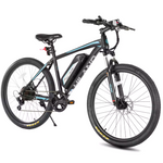 Hiland 26" Electric 500W Mountain Bicycle W/Removable Battery