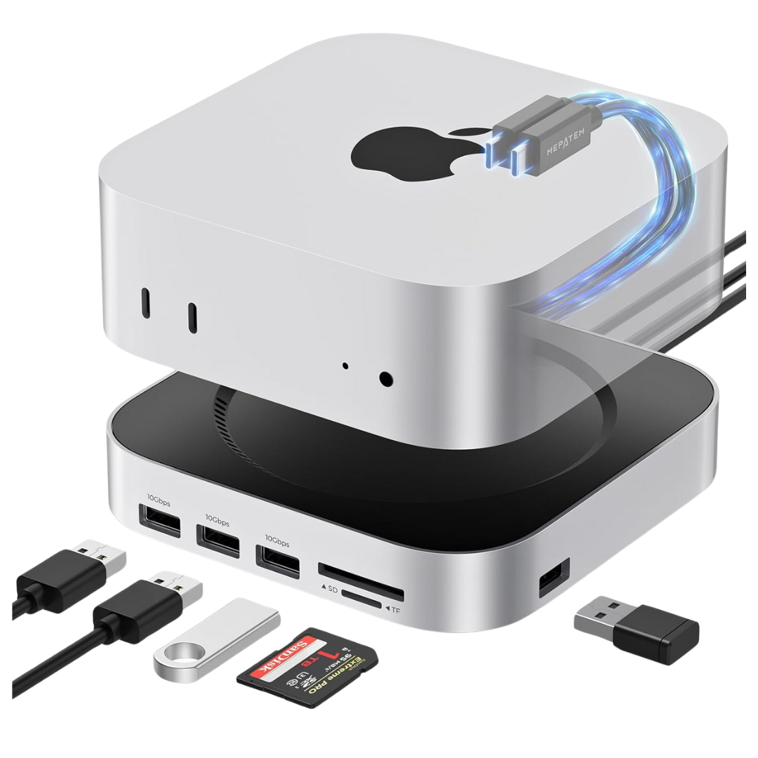 9 +1 in 1 Mac Mini M4 Dock Station