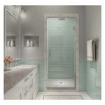 Aston Stainless Steel Kinkade XL Shower Door