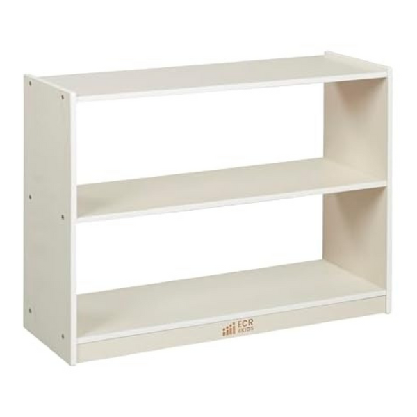 ECR4Kids 2-Shelf Mobile Island Storage Cabinet (2 Colors)