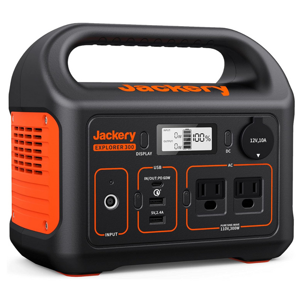 Jackery Explorer 300 Portable 293Wh Solar Generator Power Station
